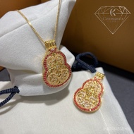 Gold Pendant Wholesale Au750 Hollow New Chinese Style