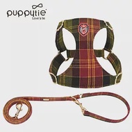 puppytie M 學院風 山楂物語 寵物胸背帶+牽繩 | 狗狗胸背 狗牽繩 貓胸背 貓牽繩 防暴衝胸背帶