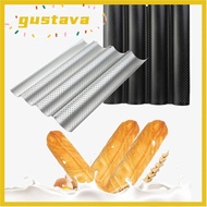 GUSTAVA Baguette Mold, Nonstick 2/4 Grooves Baguette Baking Tray,  Baking Tool Waves Bakeware Baguet