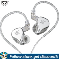 KZ DQ6 3DD แบบไดนามิก HIFI หูฟังเบสลดเสียงรบกวนความละเอียดสูงกีฬาหูฟัง2Pin 0.75มม.ที่ถอดออกได้เสียงค