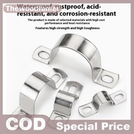 thewoodfamer Thickened U-Tube Strap Saddle Clamp Stainless Steel Horseback Wire Throat HoopCable Fas