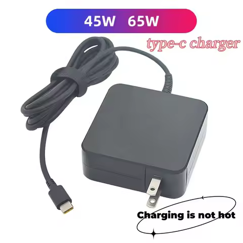45W 65W type-c charger for Apple/Lenovo/HP/ASUS notebook power adapter PD Dell charger Type-C USB-C 