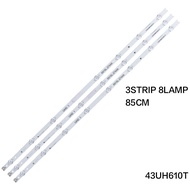 (New 1set) LG 43' led 43uh610t TV backlight/backlight TV lamp 43uh610