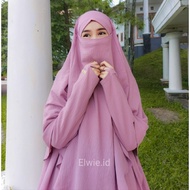 Abaya Murah Dress Gamis Syari - Ummayah Abaya Set Khimar Wanita -