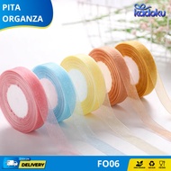 [1 ROLL 50 YARD] Hampers Ribbon Ready-made Box Ribbon/ Ready-made Ribbon/ Stick-on Ribbon/ Gift Ribb