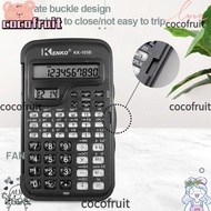 COCOFRUIT Science Calculator, Plastic Cute Math Calculator, Durable 10-Digit Portable Function Calcu