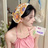 Crochet Flower Floral Crochet Headband Beautiful, Cute, Premium Crochet Flower Headband Unique Hair 