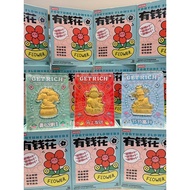 TEKKA GOLD - Pure 999 Gold Display: GET RICH Blindbox series HUAT AH