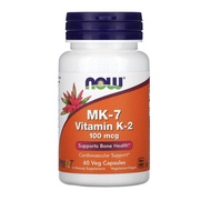 Vitamin K Now Foods MK-7 K-2 100 mcg 60 veggie caps mk7 k2