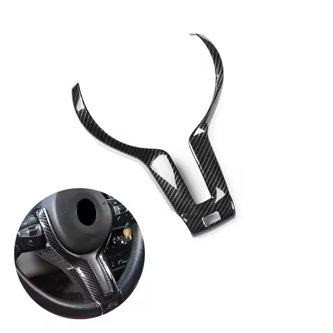 ABS For BMW M-Sport Model F10 F15 F16 F20 F30 F32 F33 F34 F36 M3 F80 M4 F82 Carbon Texture Car Steer