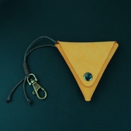 牛皮 零钱包 硬币包 收纳袋  挂扣款  免费印制英文大写字母