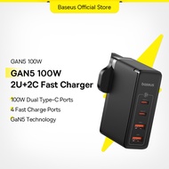 Baseus GaN5 Pro 100W Fast Charger 2C+2U For Phone Laptop For Xiaomi Samsung(100W)