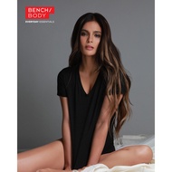 BENCH/ - GUA0126BK3 - V-Neck Tee - Black