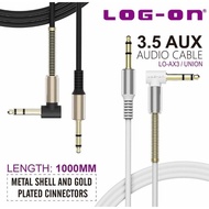 Log On Union 3.5mm Aux Cable Lo-ax3