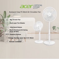 [New Arrival Acerpure Cozy F5 Silent Air Circulator Fan​ | 14" Japan BLDC Motor | Dual-Layer Fan Bla
