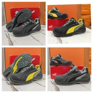 Puma.安全鞋.纖維頭.輕身.真皮.