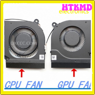 HTKMD พัดลมพัดลมระบายความร้อน CPU แล็ปท็อปสำหรับ ACER Nitro 5 AN517-41 AN517-52 AN515-55 PH31 5-53 AN515-56 AN515-57 CPU &amp; พัดลมระบายความร้อน GPU HSEHW