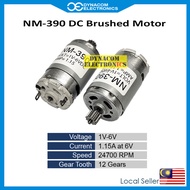 NM-390 1V~6V DC Brushed Motor For Kid Motorcycle Toys Motor Toy Car [Motor Mainan]