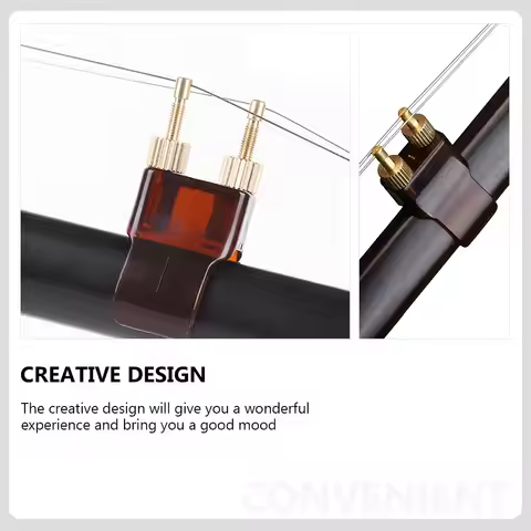 2pcs Erhu String Fine Tuner Adjustable Pegs For Erhu Huqin Simple Durable String Adjuster Instrument