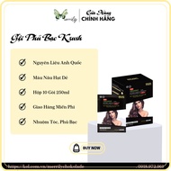 [HCM]Hộp dầu gội nhuộm tóc hữu cơ KRUSH (10 Gói) - Màu Nâu Hạt Dẻ