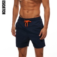 Escatch Mens Swimwear Swim Shorts Beach Board Shorts Swimming Trunks Swimsuits Mens Running Sports S