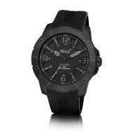 MAX Legend Black Steel/Gray Index Men's Watch 44mm 5-MAX683