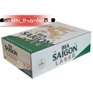 Thùng 24 lon Bia Hà Nội / Bia 333 / Bia Sài Gòn - HABECO (330ml/lon)