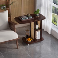 Movable Coffee Table Tea Table Small Tea Table with Wheels Small Apartment Living Room Small Table S