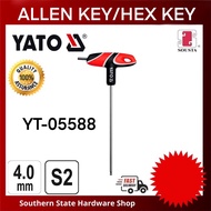 Yato T-Handle Hex Key with Ball 4mm Yato Brand YT-05588