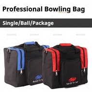 💙Ready Stock💛 MOTIV Pro Bowling Tote | Single Ball | 2 Color Options | Shoulder Dual-Carry | Shoe + 
