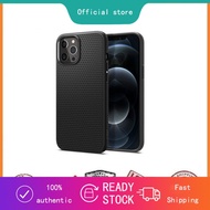 ORIGINAL SPIGEN Liquid Air IPHONE X XS MAX XR IPHONE 11 12 Pro Max Mini Phone Case Cover Casing