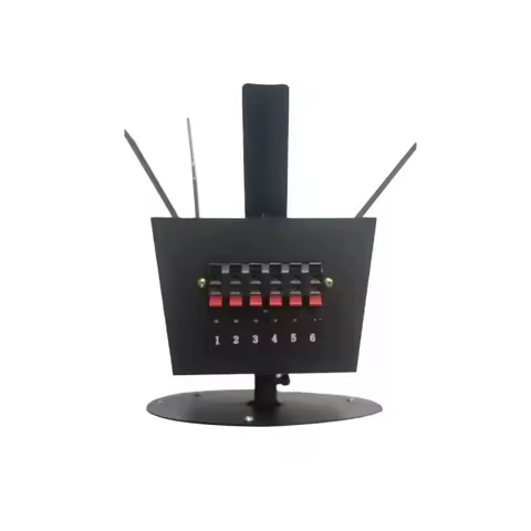 Remote Control Rotating Indoor Pyrotechnic Stage Fountain Machine Fireworks Firing Cold Pyro Machine