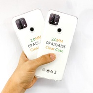 Clear Case Oppo A15 A15s Softcase Premium 2MM Transparent Clear