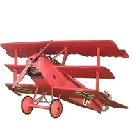 Germany Fokker Dr.I Single Seat Tri-Wing Fighter Paper Model 1:33 Static Aircraft Model for Ages 14