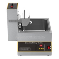 12L Chocolate Melting Pot Chocolate Tempering Machine With Wheel Chocolate Melting Moulding Machine 