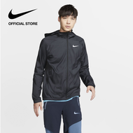 Nike Mens Essential Hooded Running Hooded Jacket - Black