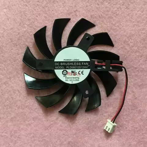 Z Cooler Fan For EVGA ONDA GT430 GT440 GT630 PLD08010S12HH 75mm Graphics Card