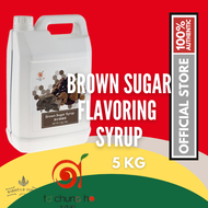 TA CHUNG HO Brown Sugar Syrup 5kg – Rich & Caramelized Syrup for Milk Tea, Boba, Desserts & Drinks