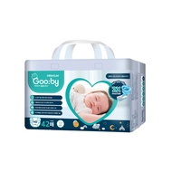 Bỉm Tã Dán Gooby Premium Thiết Kế Mỏng Nhẹ Thấm Hút Tốt Thoáng Khí Ngăn Ngừa Hăm Tã Size NB42 S38 M3
