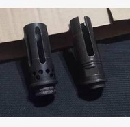 【免運】現貨 ARCOMP鋼制14mm逆牙SF四叉KAC QD裝飾前綴高品磷化火帽