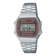 นาฬิกา CASIO STANDARD รุ่น A168WA-8 A168WA-3 A168WA-5 ของแท้ ประกันศูนย์ 1 ปี