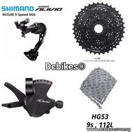 Shimano M3100 Alivio 1 X 9 Speed 36T Groupset