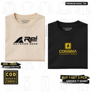 BUY 1 GET 2 PCS (THICK MATERIAL) Men's T-shirts Men's Tops - Latest Premium Branded Distro T-shirts 
