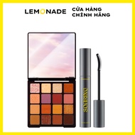 Combo Lemonade Bảng phấn mắt Lemonade Aesthetic Eyeshadow Palette 20.8g & Chuốt mi tơi dài lâu trôi 