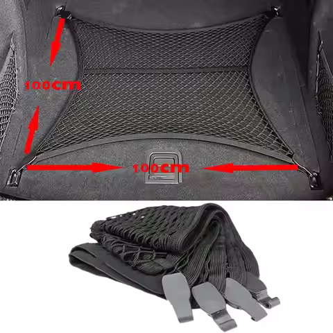Original Car Trunk Mesh Net Cargo Luggage Single layer A4 B5 B6 B8 A6 C5 C6 A3 A5 Q3 Q5 Q7 8W9 861 8