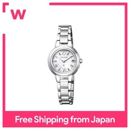 [Citizen] Wrist Watch Cross Sea Eco-Drive Radio Frequency Watch ES9430-54A Ladies Silver