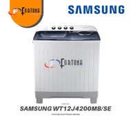 SAMSUNG WT12J4200MBSE MESIN CUCI 2 TABUNG 12 KG