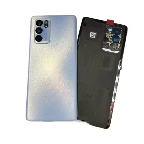 New back cover For OPPO Reno6 Pro 5G Glass Battery Cover Reno 6 Pro Back Door Rear Housing Panel Cas