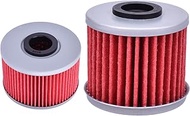 2 Packs 114 117 Oil Filters Kit 15412-MGS-D21 15412-HP7-A01 Fit for Honda for Talon 1000 2019 2020 2