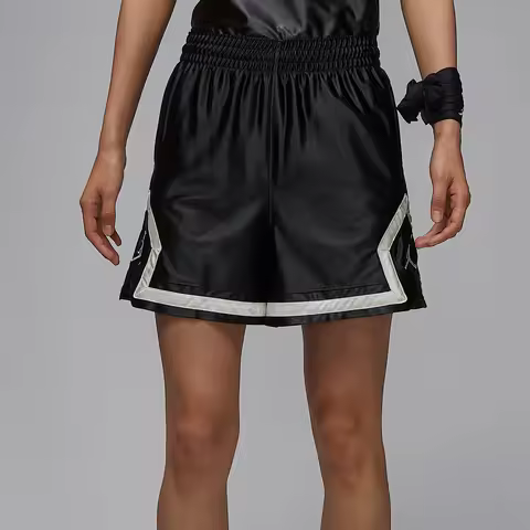 Nike genuine JORDAN women's breathable knitted smooth sports shorts HQ8909-011